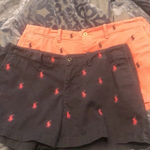 Women’s Ralph Lauren shorts in size…This is a set of the two shorts for $25